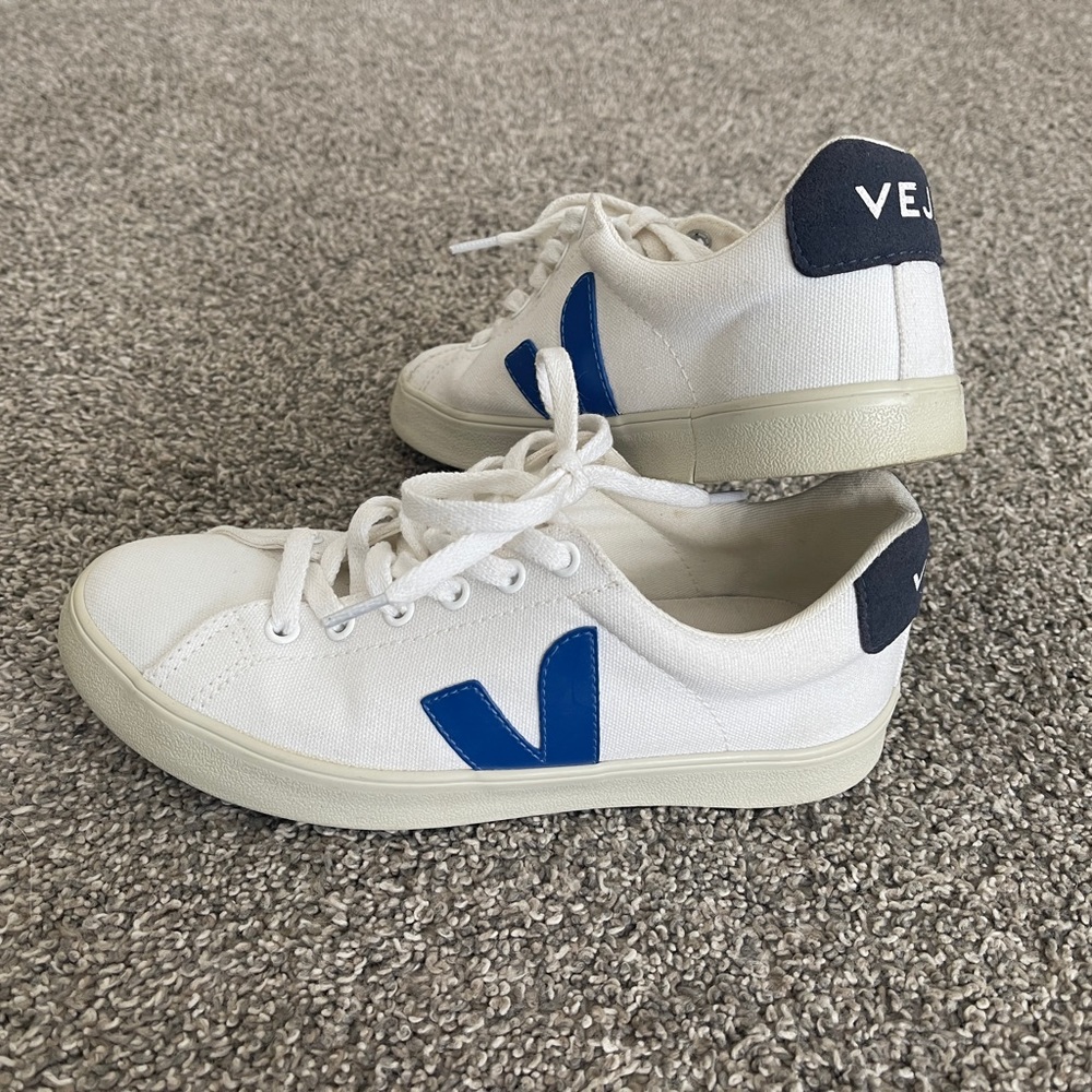 Veja Esplar Canvas sneakers Cobalt Blue